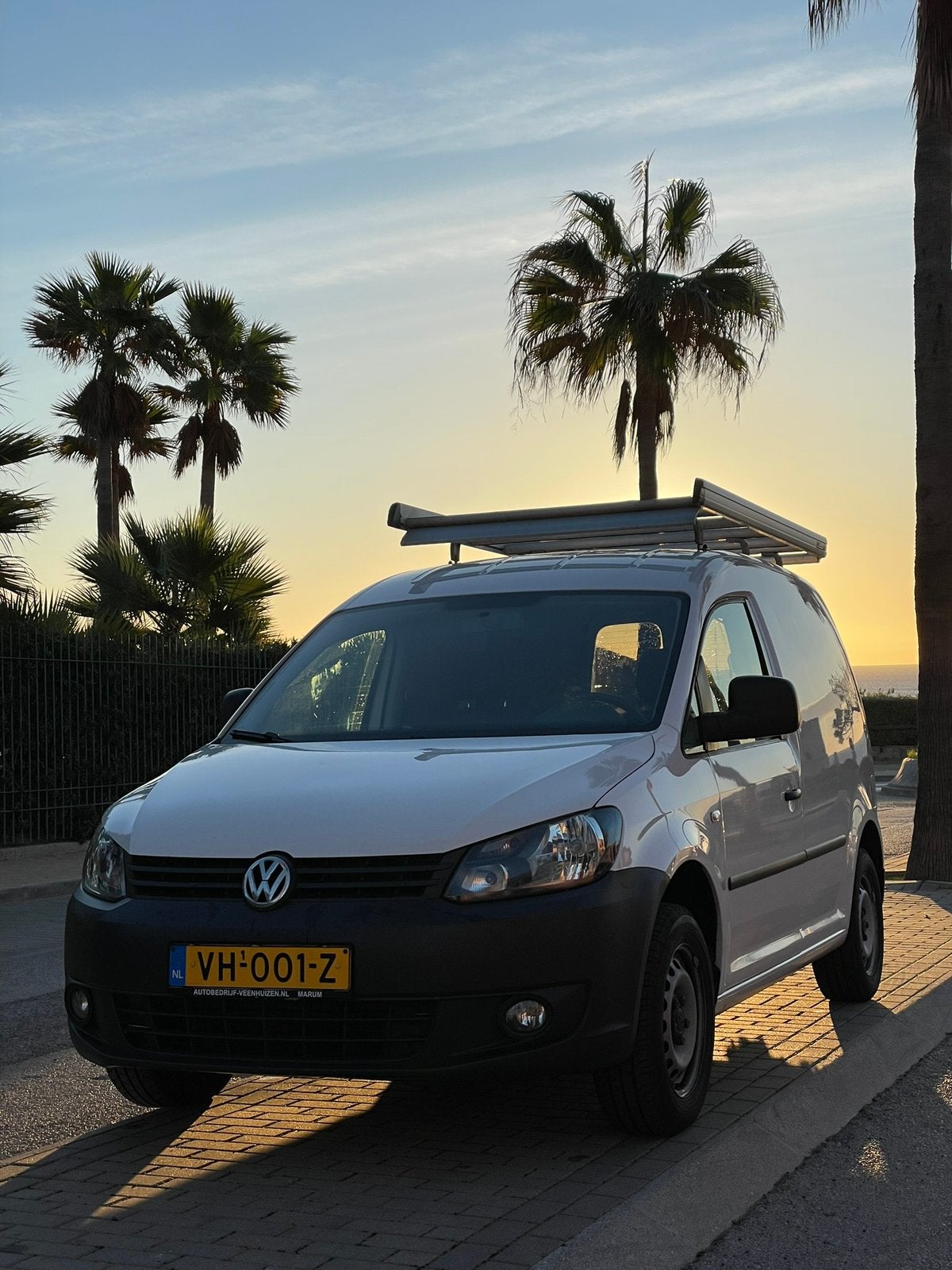 Volkswagen Caddy 1.6 D 55KW 2014, Auto's, Bestelauto's, Stof, 74 pk, 4 cilinders, 700 kg