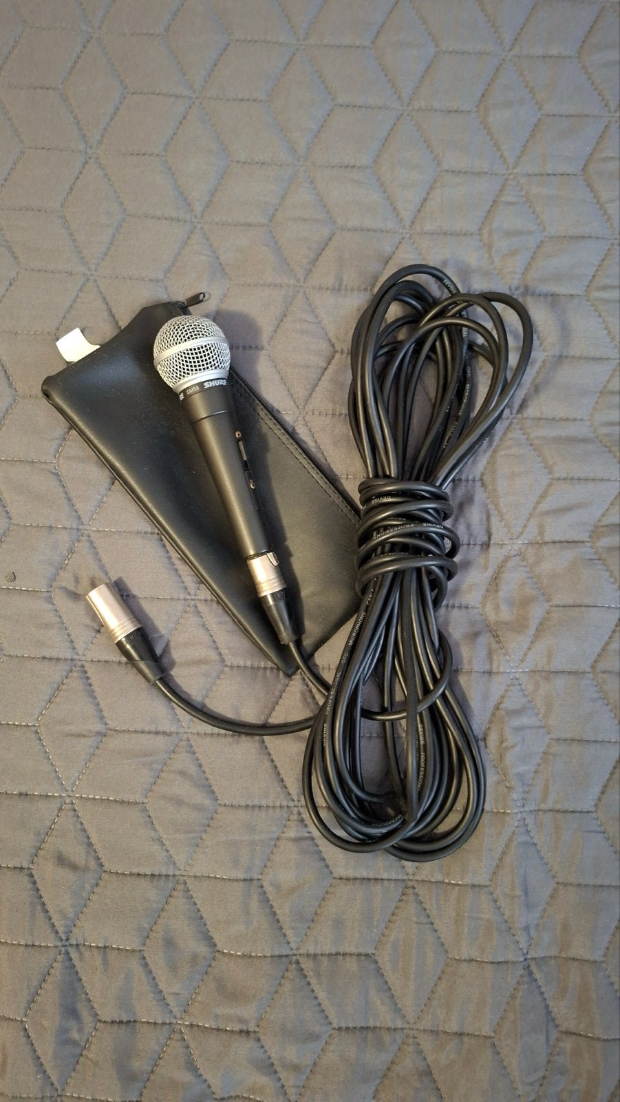 Shure SM58SE Dynamische Zangmicrofoon met Kabel, Muziek en Instrumenten, Ophalen, Gebruikt, Zangmicrofoon