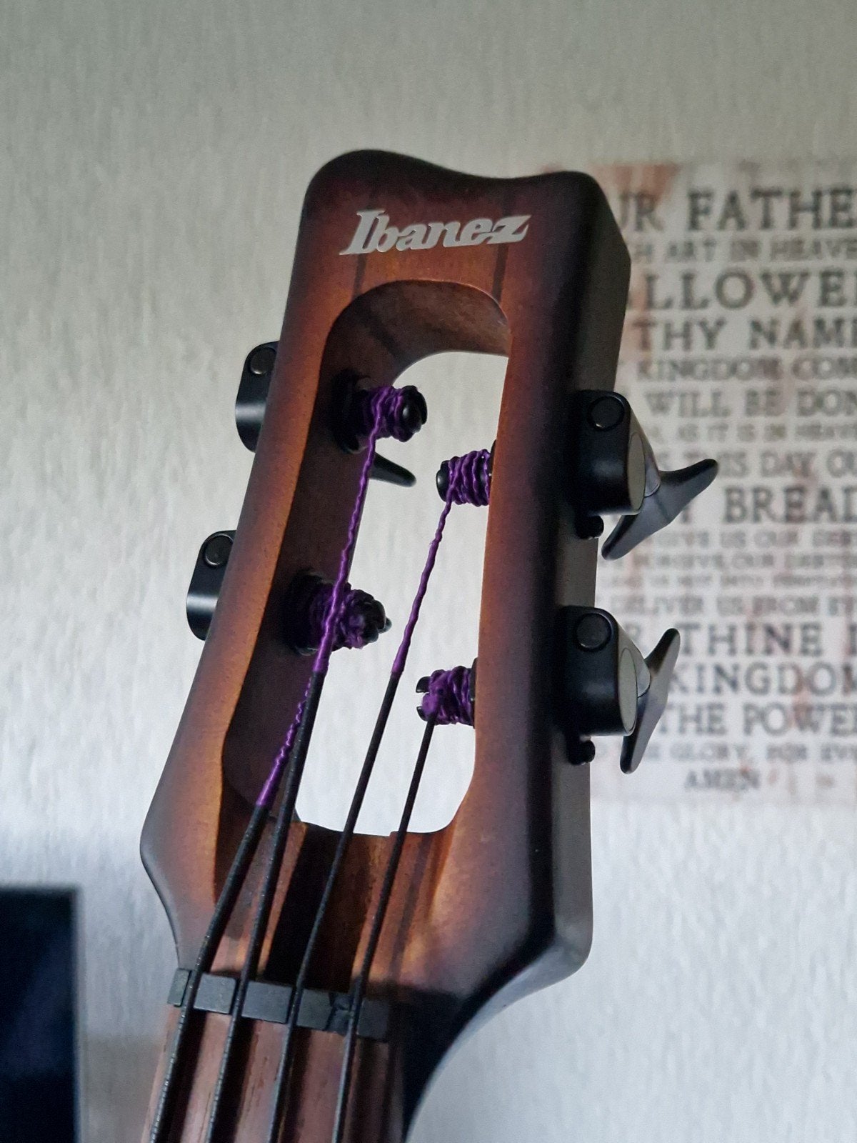 Ibanez UB804 electric upright bass, Ophalen, Zo goed als nieuw