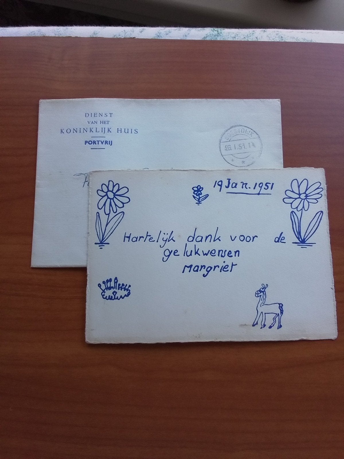 verjaardag Margriet, Ophalen of Verzenden, Kaart, Foto of Prent
