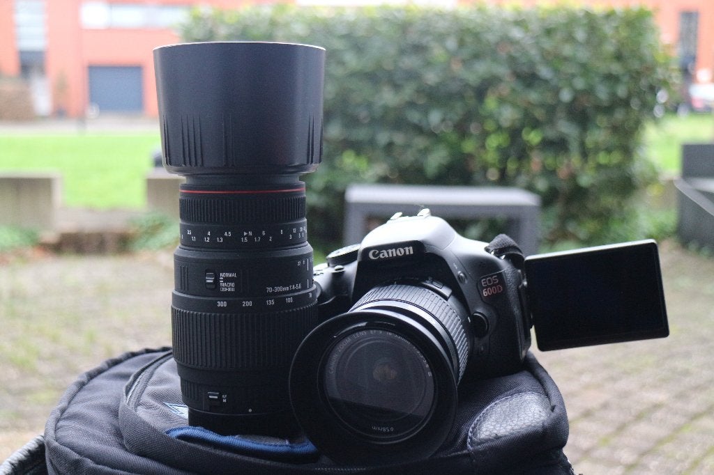 Canon 600D (vlog)camera 5185clicks Full HD 2 zoomlenzen +tas, Ophalen, Spiegelreflex, Canon, 18 megapixels