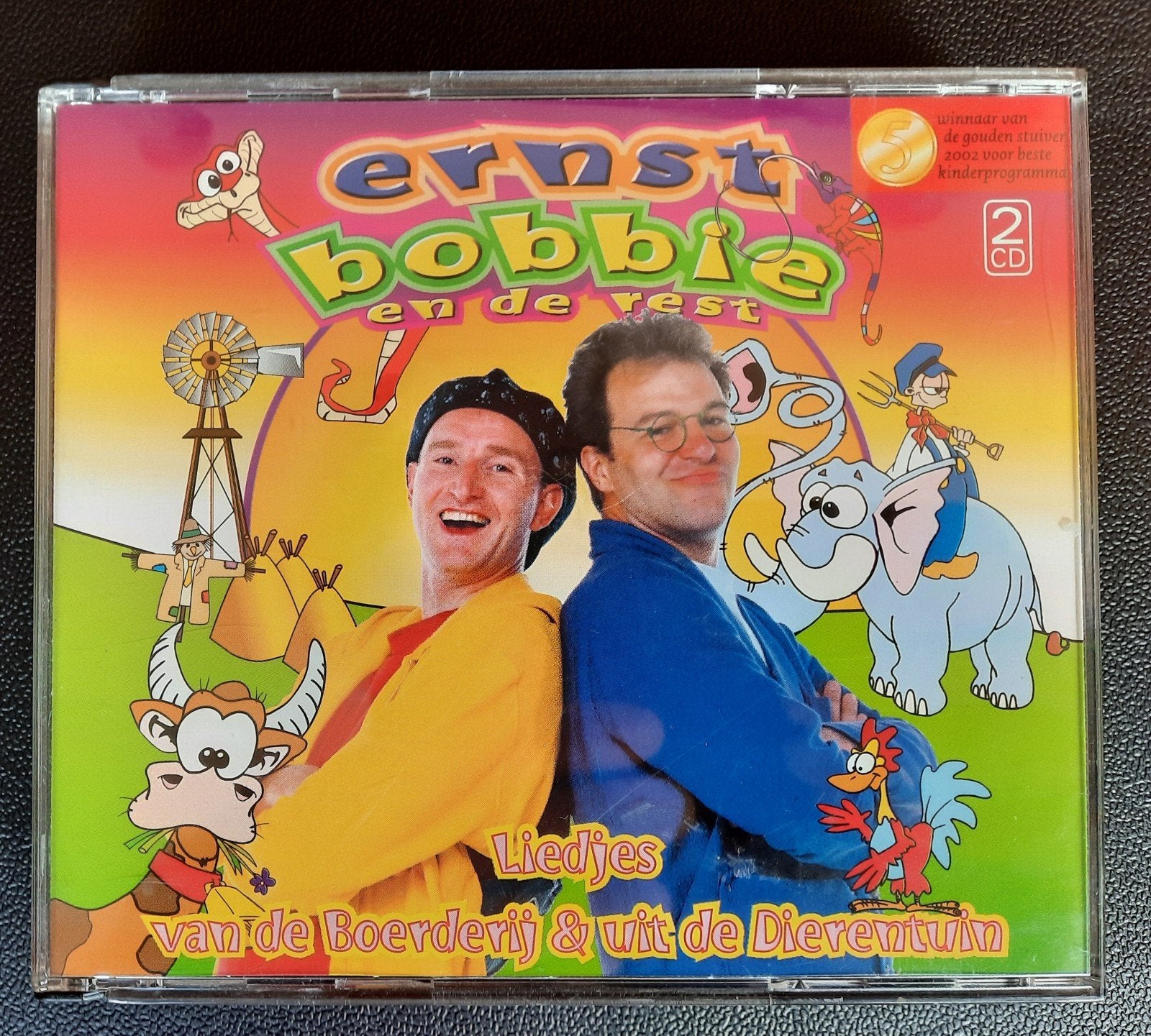 Ernst, Bobbie en de Rest - Liedjes van de Boerderij & Dieren, Tot 2 jaar, Ophalen of Verzenden, Zo goed als nieuw, Muziek