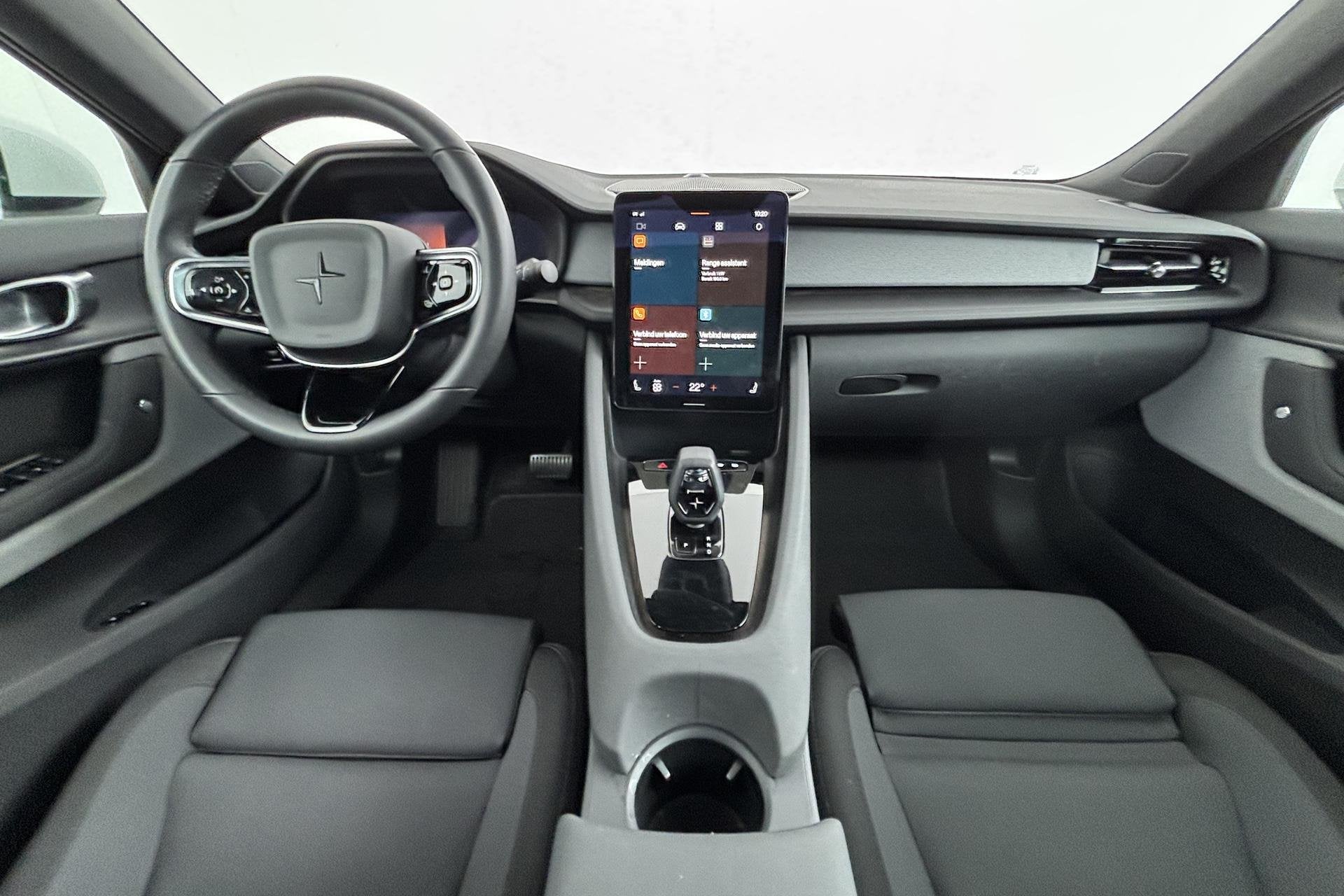 Polestar 2 Long Range Single Motor 78 kWh | Plus Pack | Crui, Stof, Gebruikt, 1969 kg, Wit
