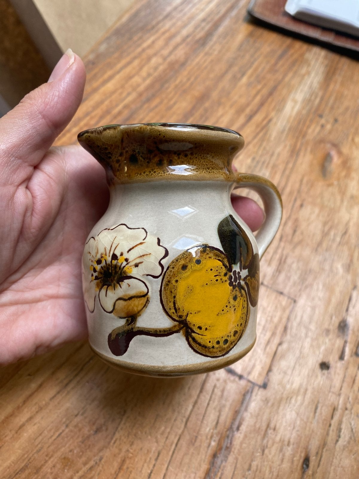 Vintage Schramberg Reichenau Suikerpot en Melkkannetje, Antiek en Kunst, Ophalen of Verzenden