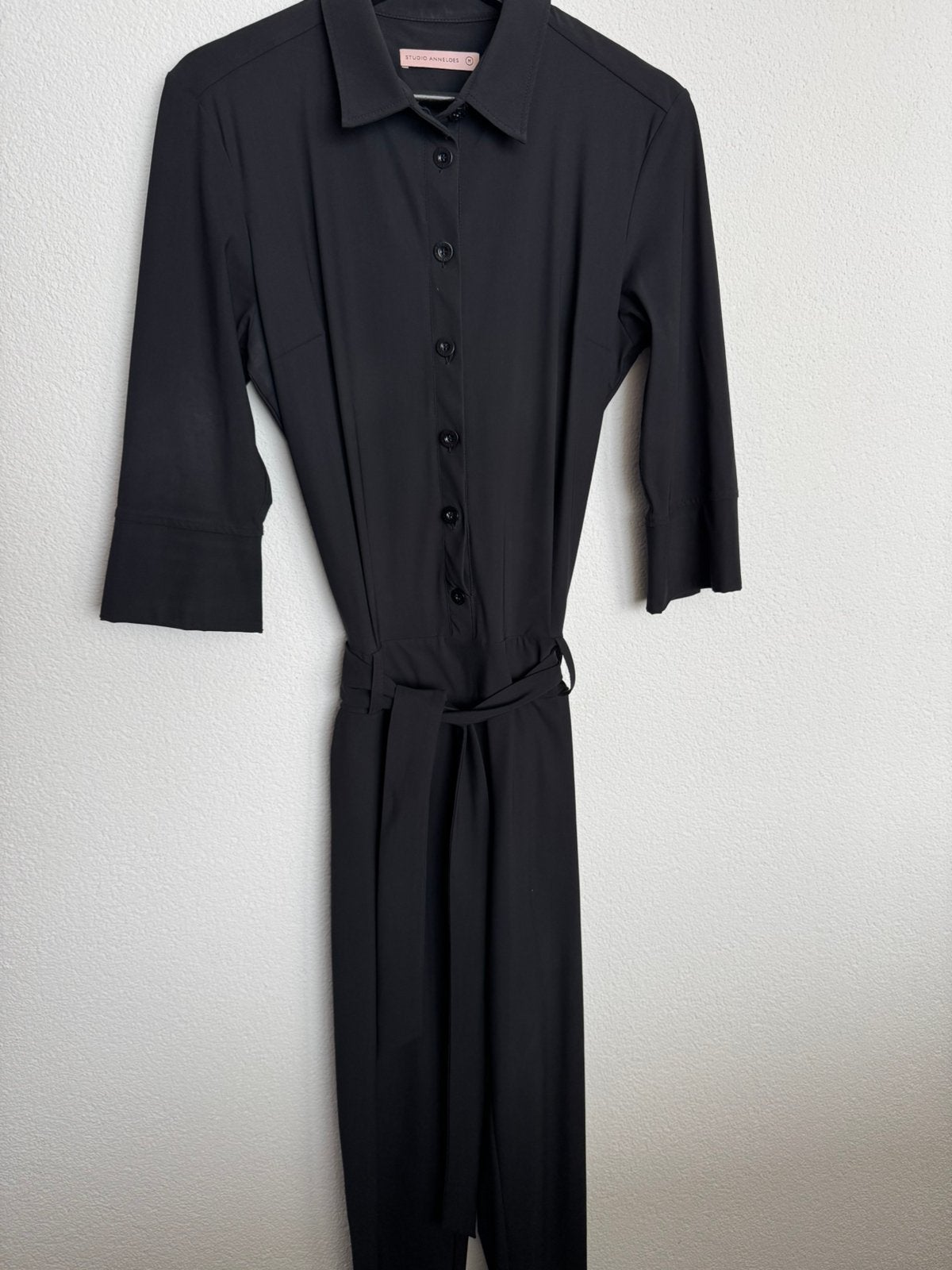 Studio anneloes jumpsuit zwart M, Kleding | Dames, Ophalen of Verzenden, Zo goed als nieuw, Maat 38/40 (M), Zwart