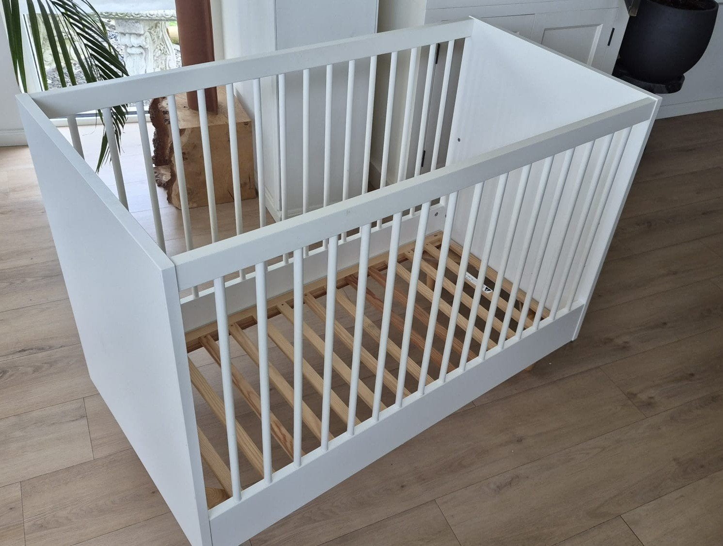 Petite Amelie Ledikantje - Wit, Ophalen, Gebruikt, 70 tot 85 cm, 140 tot 160 cm