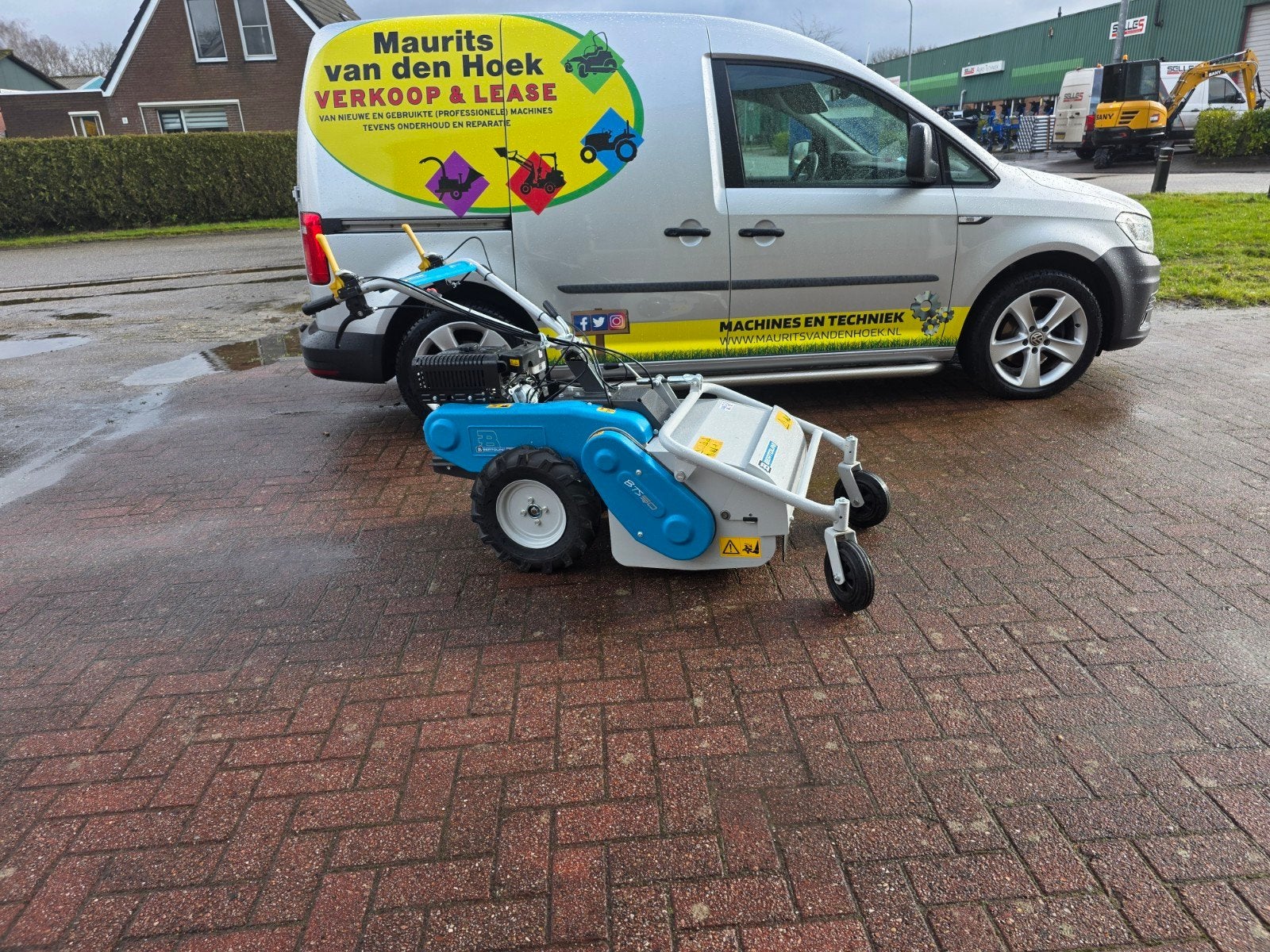 Bertolini klepelmaaier BTS 50, Tuin en Terras, Ophalen of Verzenden, Nieuw, 50 cm of meer, Benzine-grasmaaier