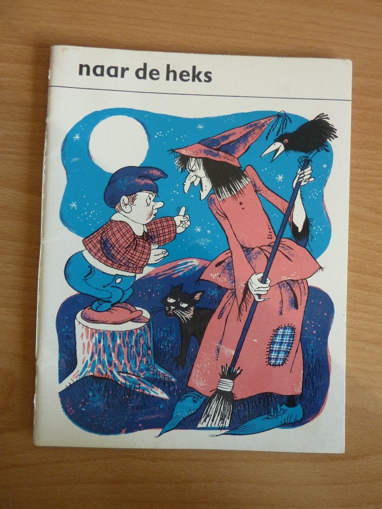 Boekje - Naar de heks - Samsom Leersystemen NV, Verzenden, Zo goed als nieuw, Fictie algemeen