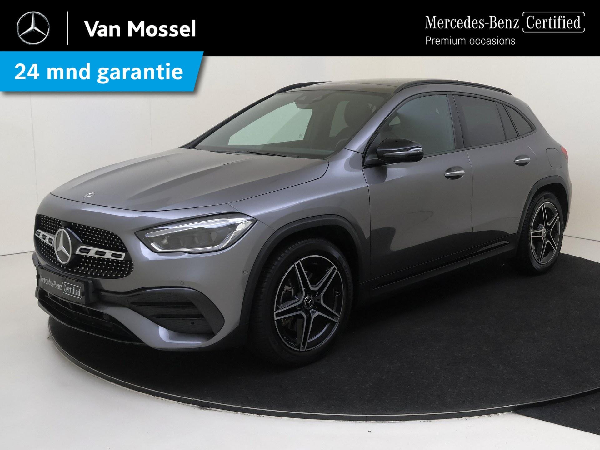 Mercedes-Benz GLA-klasse 200 Business Solution AMG / Memory-, Auto's, 4 cilinders, Leder en Stof, 163 pk, Origineel Nederlands