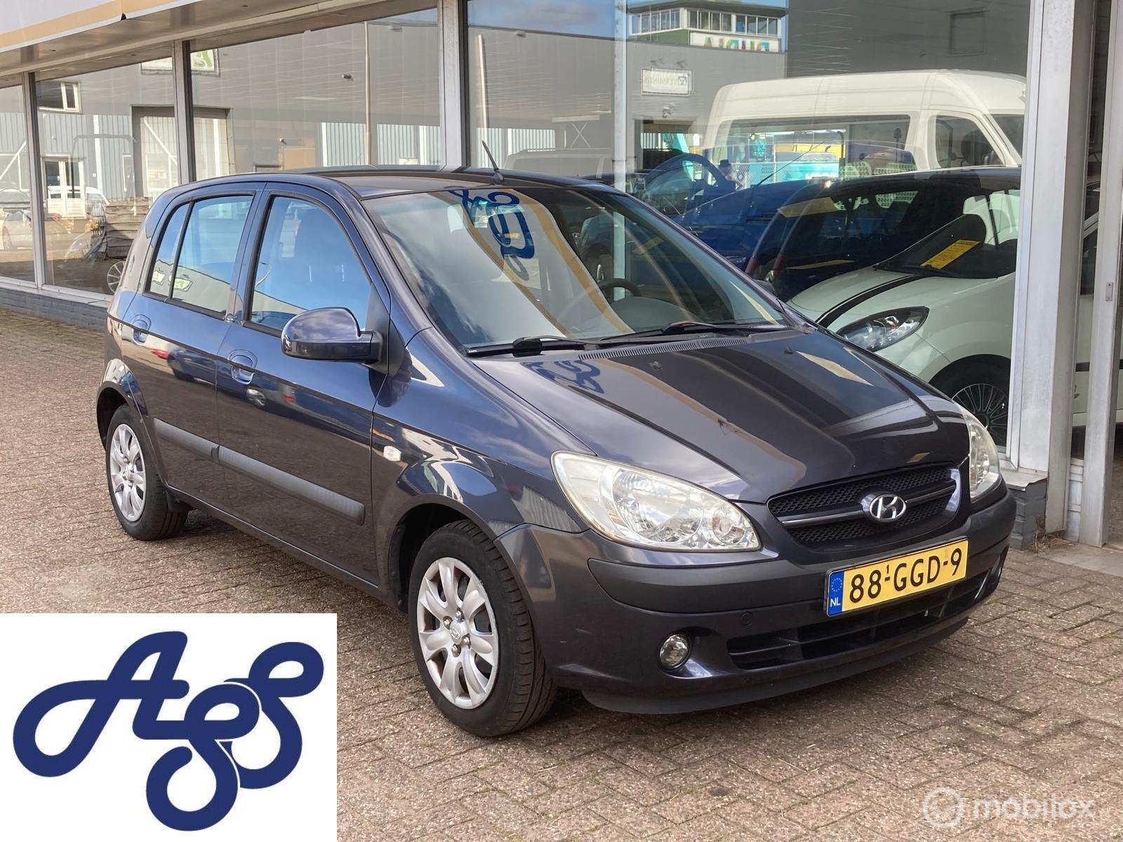 Hyundai Getz 1.4i APK OKT 2027 bj 2008 171802 km NAP, Auto's, Voorwielaandrijving, 450 kg, 4 cilinders, Bedrijf