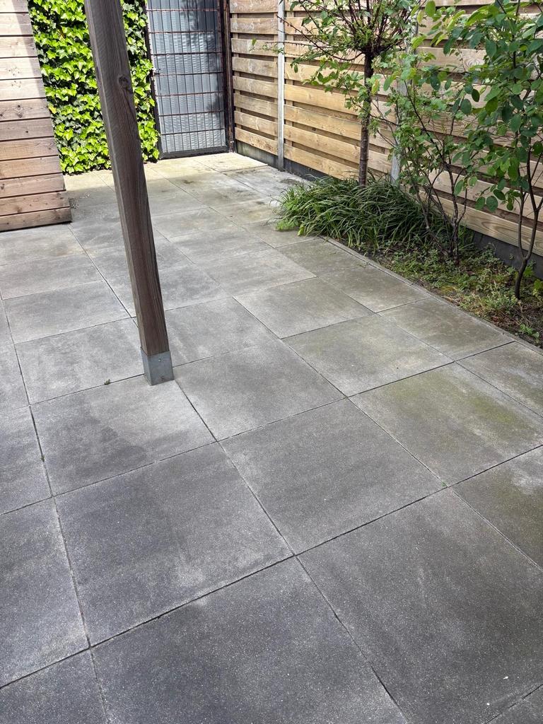 Grijze Betontegels Tuin 60x60 GRATIS, Doe-het-zelf en Verbouw, Tegels, Ophalen, Gebruikt, 60 cm of meer, 10 m² of meer