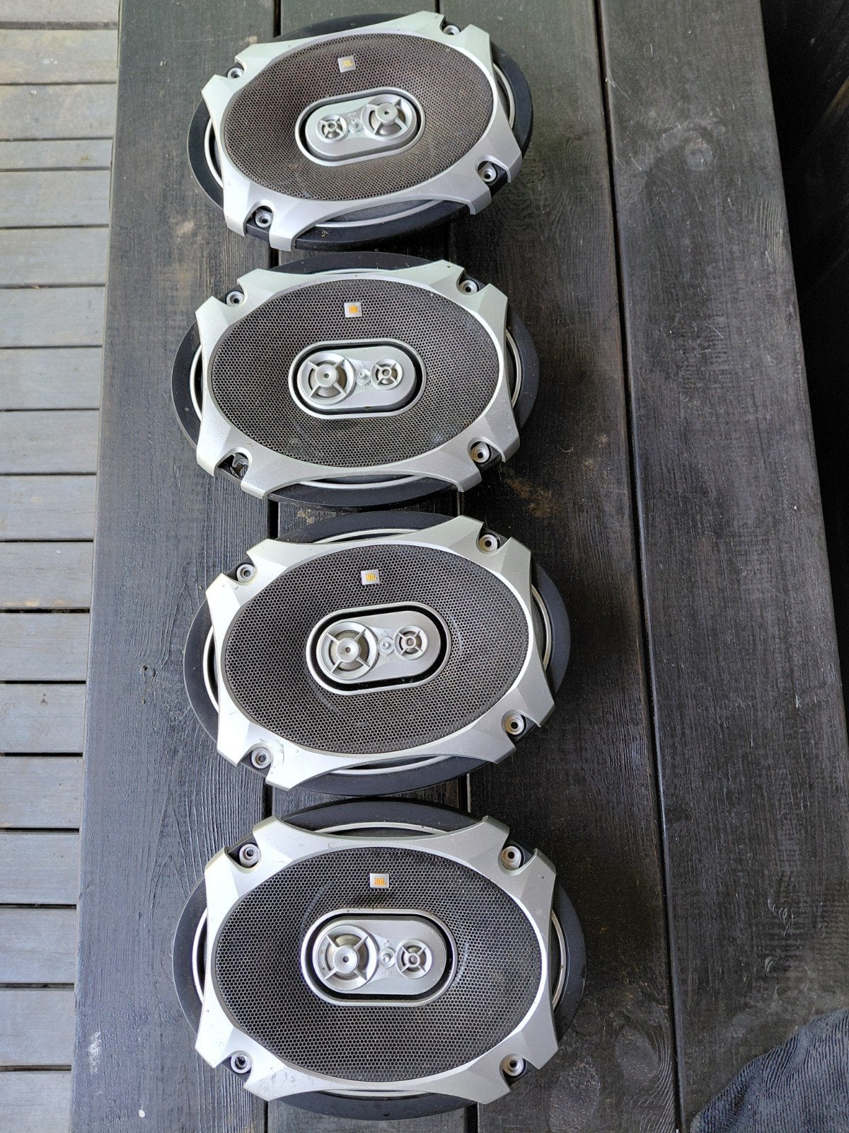 Inbouwboxen JBL GTO 937 4 stuks, Ophalen of Verzenden