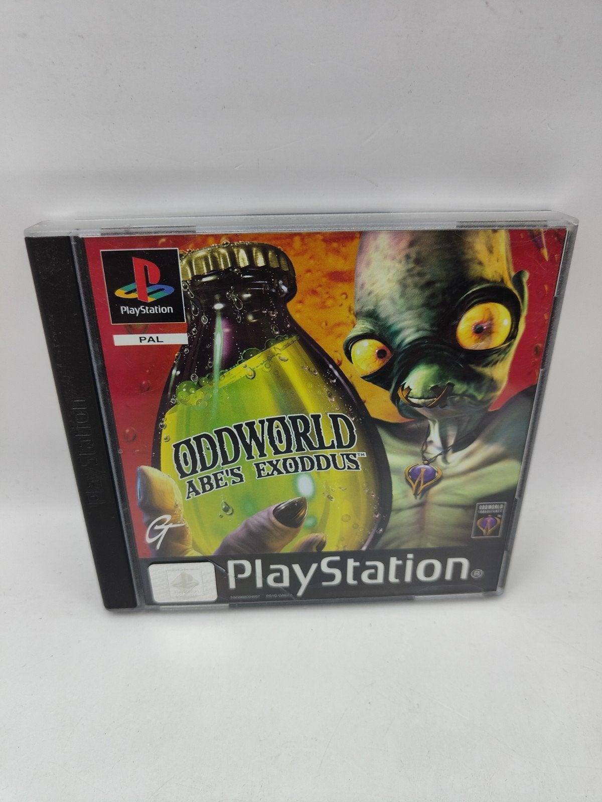 Oddworld: Abe's Exoddus PS1, Spelcomputers en Games, Games | Sony PlayStation 1, Gebruikt, GT Interactive, 230 Park Avenue, New York, NY 10169, USA