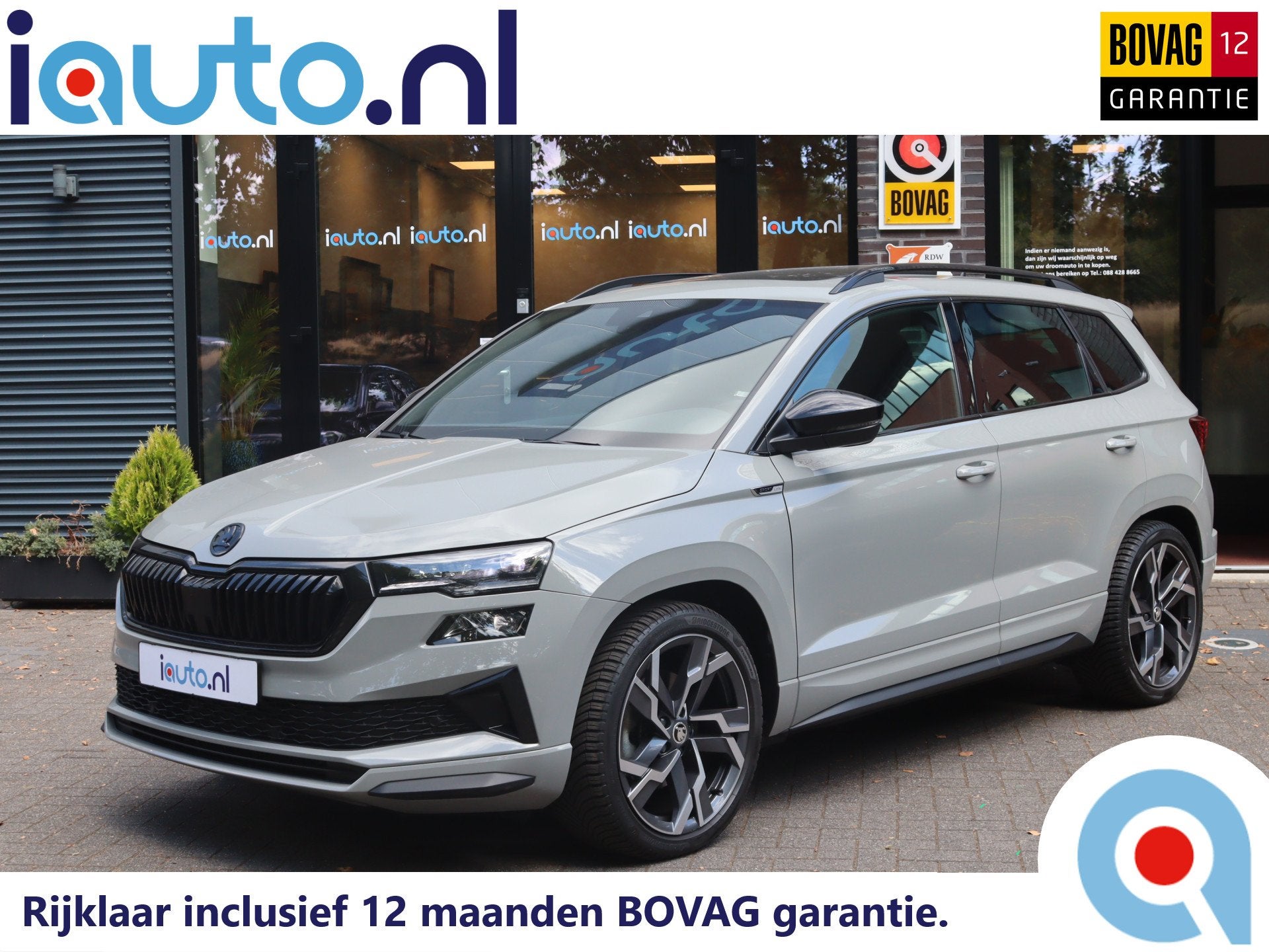 Skoda Karoq 1.5 TSI ACT DSG Sportline Pano/Navi Columbus/Vir, Stof, 4 cilinders, Karoq, SUV of Terreinwagen