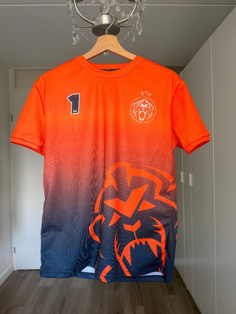 Max Verstappen T-Shirt, Ophalen of Verzenden, Zo goed als nieuw, Maat 52/54 (L), Oranje
