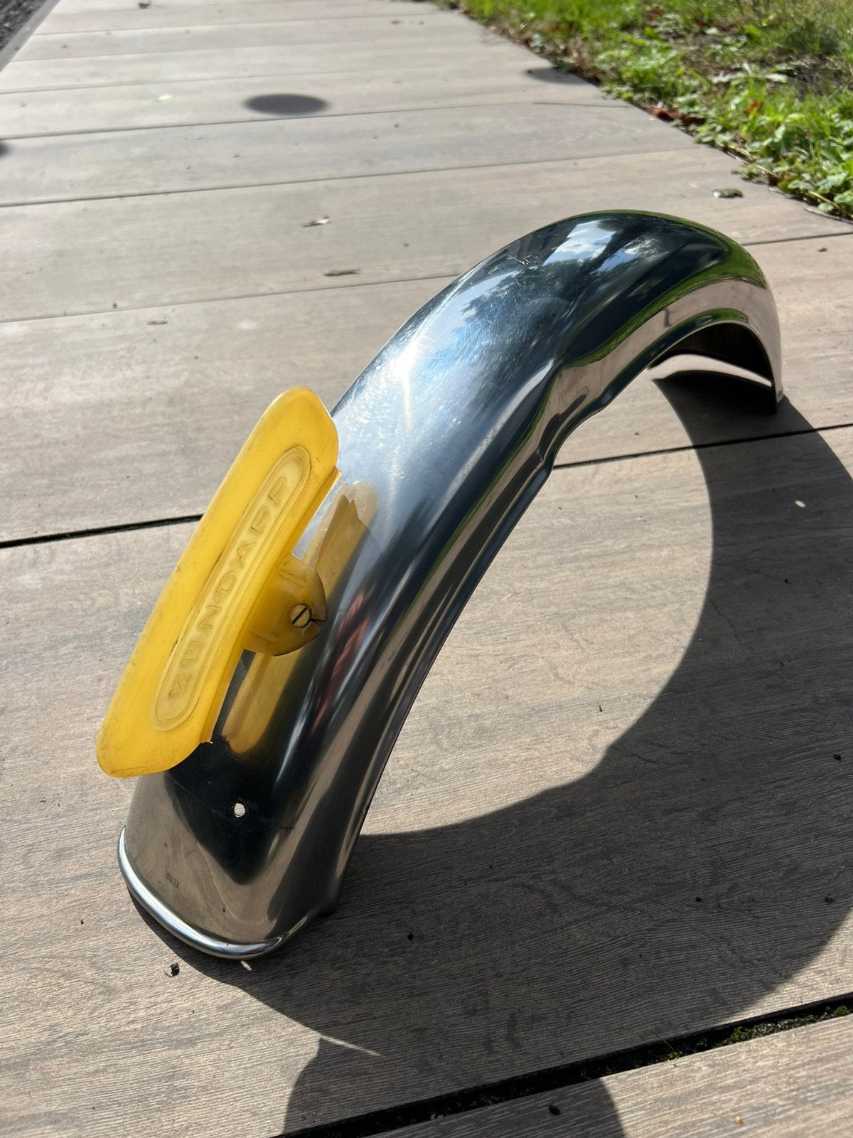 Origineel RVS INOX vol voorspatbord, Ophalen of Verzenden, Zo goed als nieuw, Frame