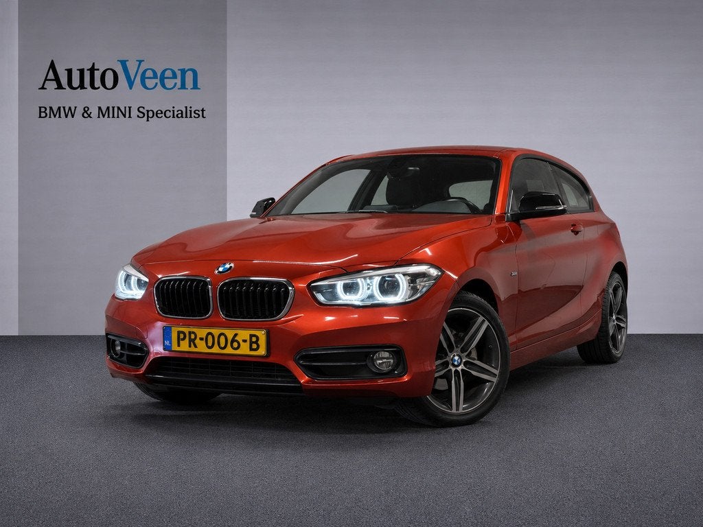 BMW 1-serie 118i Executive (M-SPORT, NAVI, CRUISE, PARKEERSE, Gebruikt, Euro 6, Overige kleuren, 1290 kg