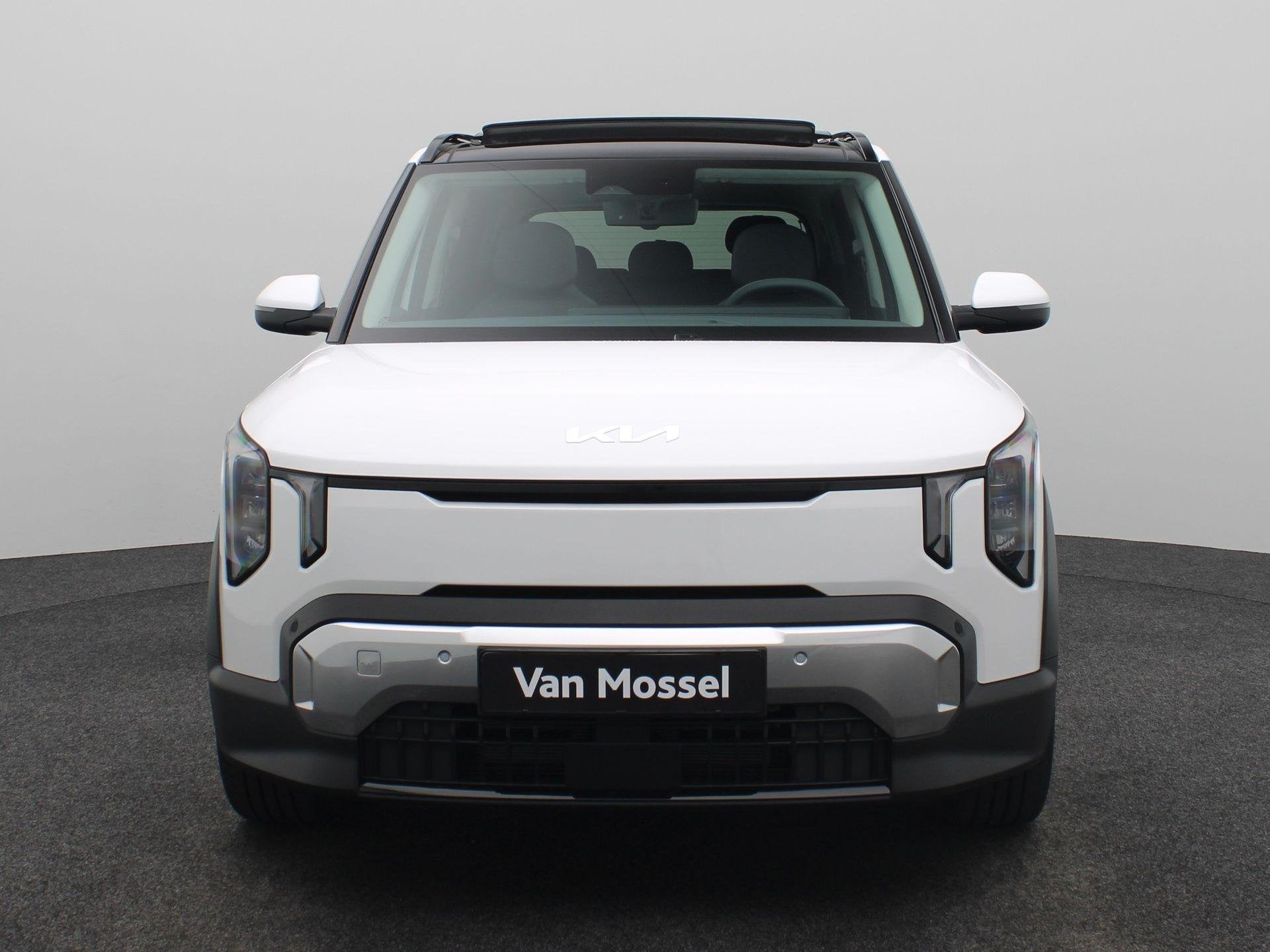 Kia EV2 Plus Advanced 42.2 kWh | Navi | Camera | PDC | Cruis, Auto's, Stof, Wit, 1545 kg, Geïmporteerd