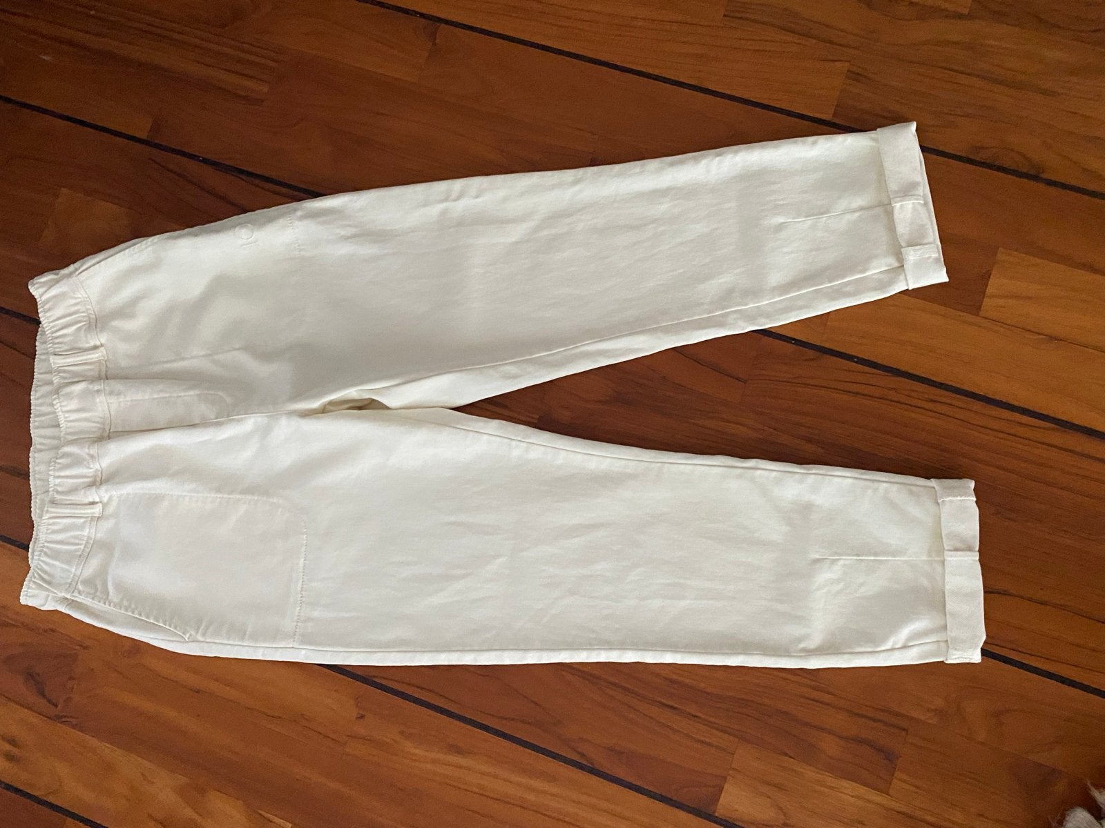 10DAYS Broek - Crème, Wit, Ophalen of Verzenden, Driekwart, Maat 36 (S)