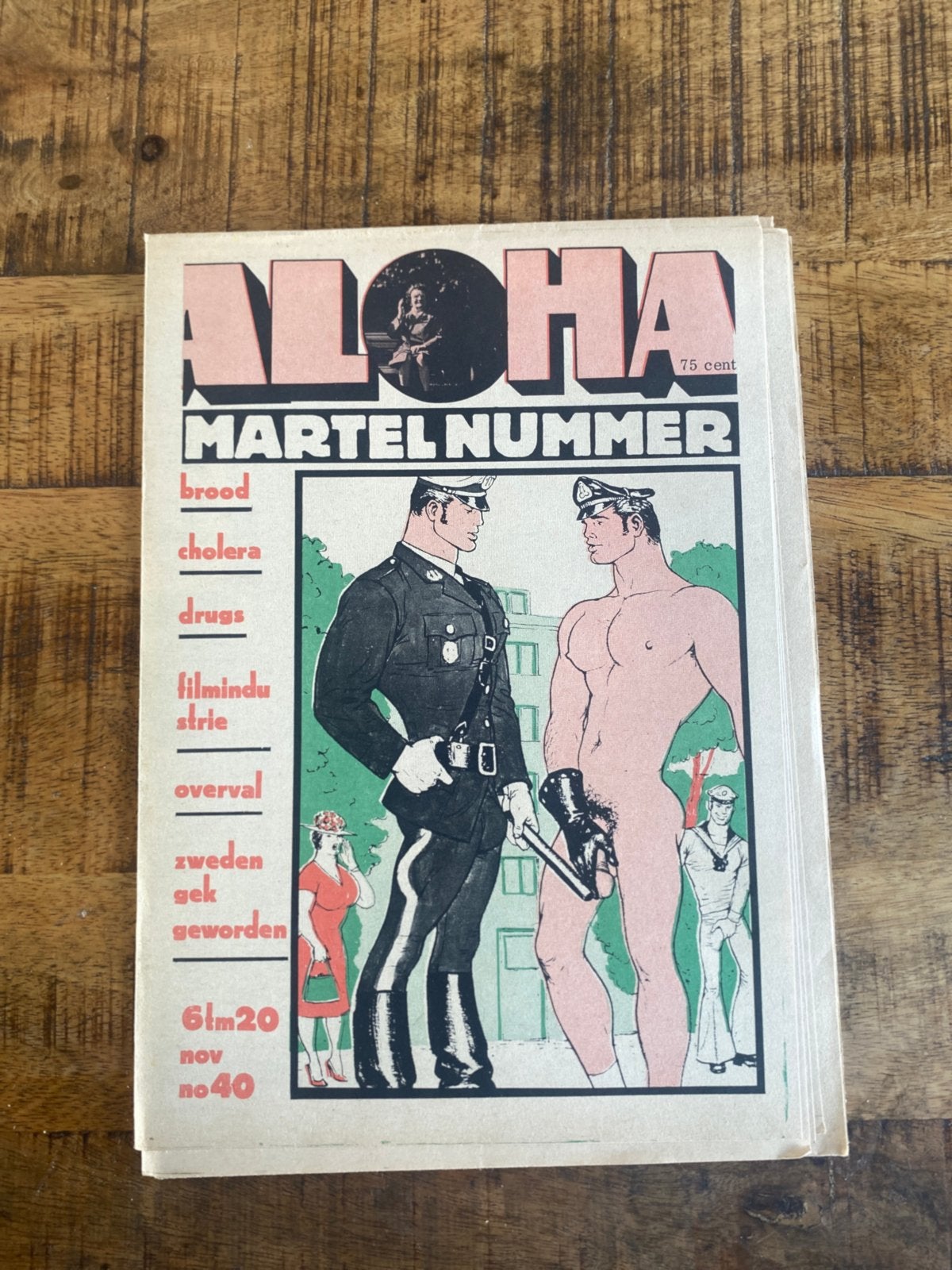Aloha Martel Nummer - Nov '71 - Nr. 40, Ophalen of Verzenden, Gelezen, Overige typen