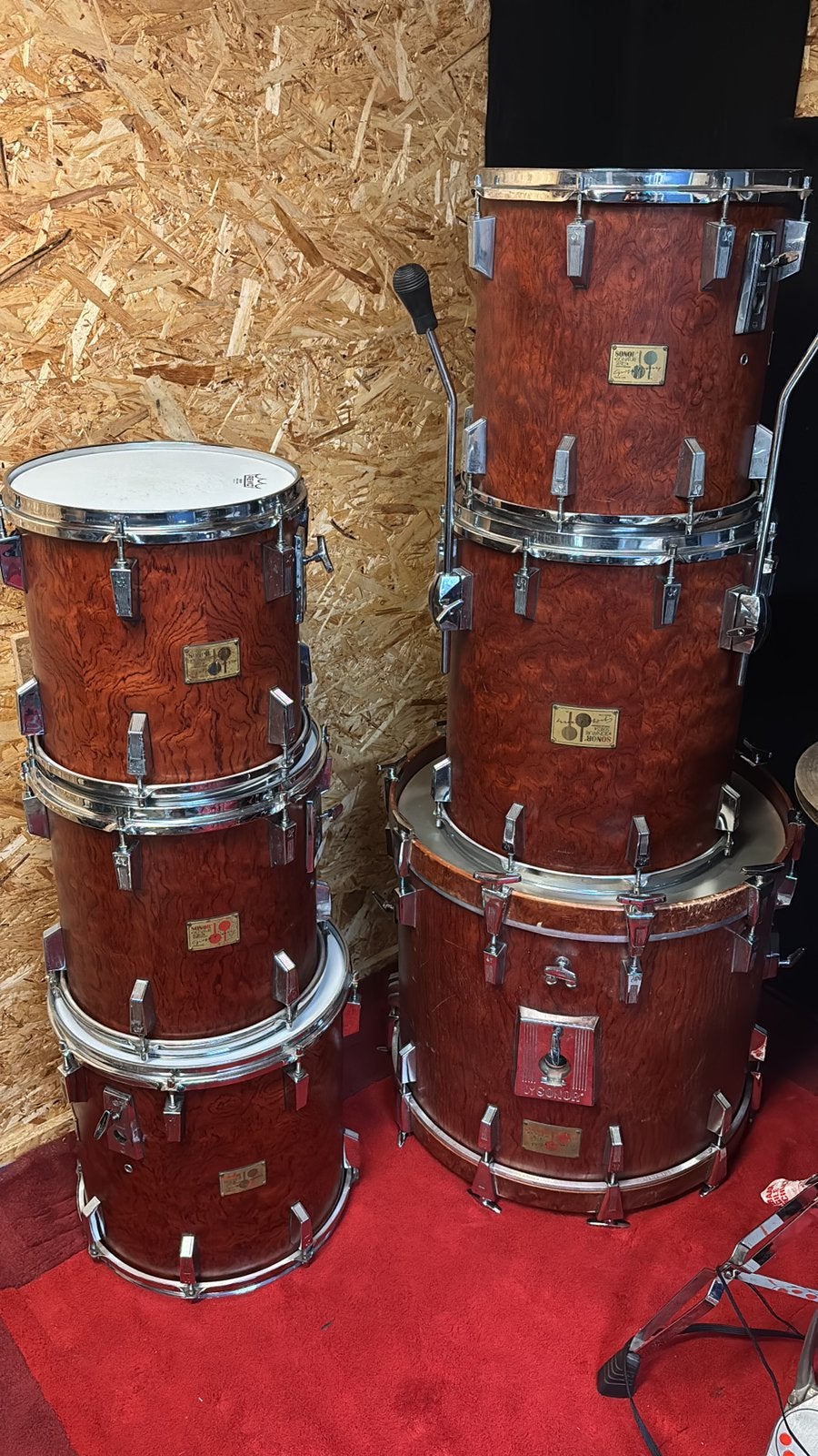 Sonor Signature Bubinga te koop / te ruil, Muziek en Instrumenten, Ophalen, Gebruikt, Sonor
