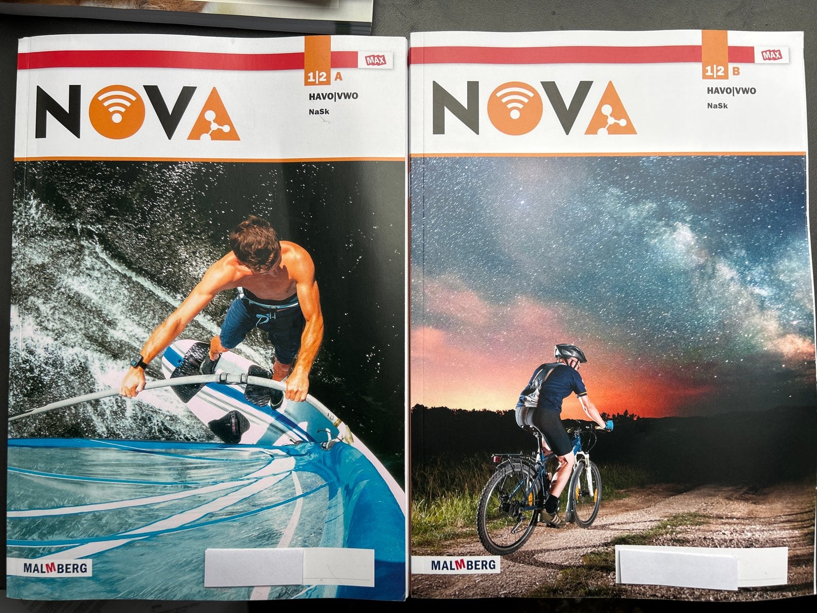 NOVA NaSk 1/2 A en B HAVO/VWO - Malmberg, Boeken, Schoolboeken, Ophalen of Verzenden, Zo goed als nieuw, HAVO, Natuurkunde