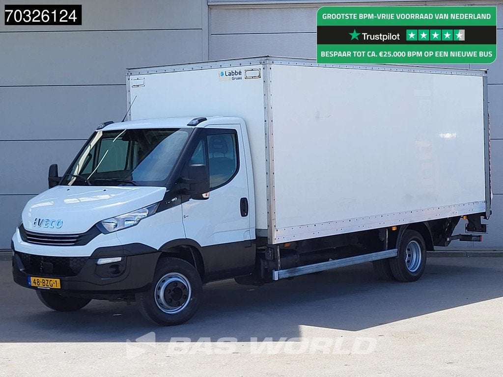 Iveco Daily 72C18 3.0L Automaat 1000KG Laadklep Zijdeur Dubb, Automaat, 4205 kg, Stof, Gebruikt
