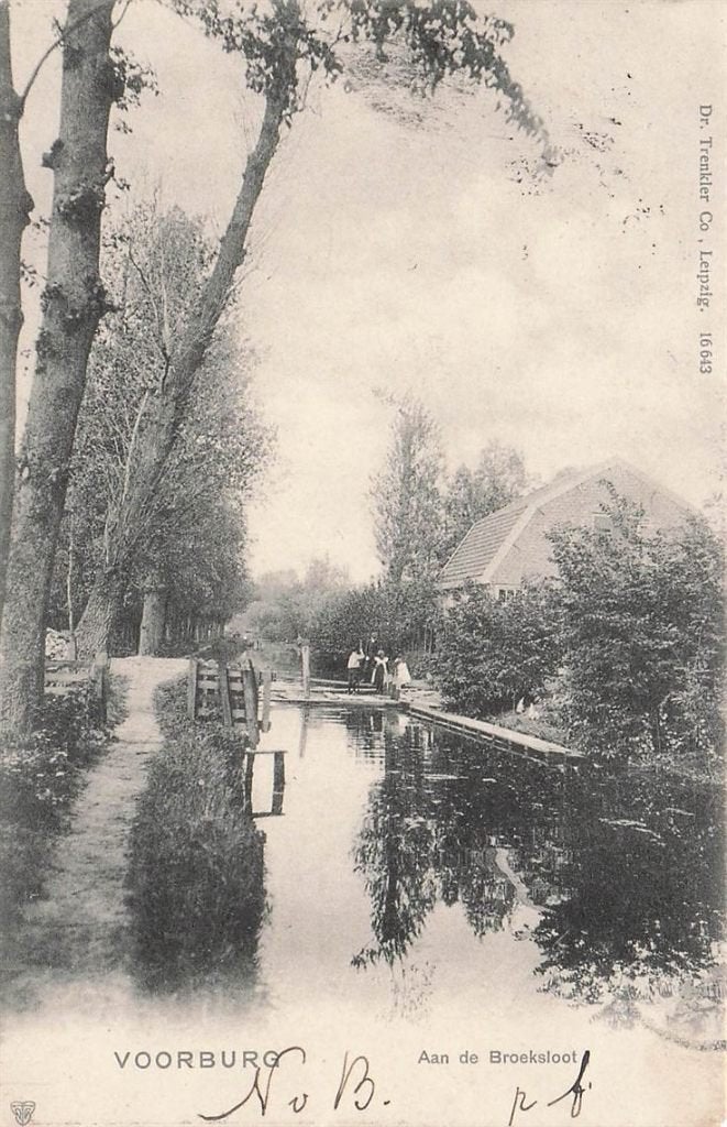 703-269-049 Voorburg aan de Broeksloot, Verzenden, Voor 1920, Zuid-Holland