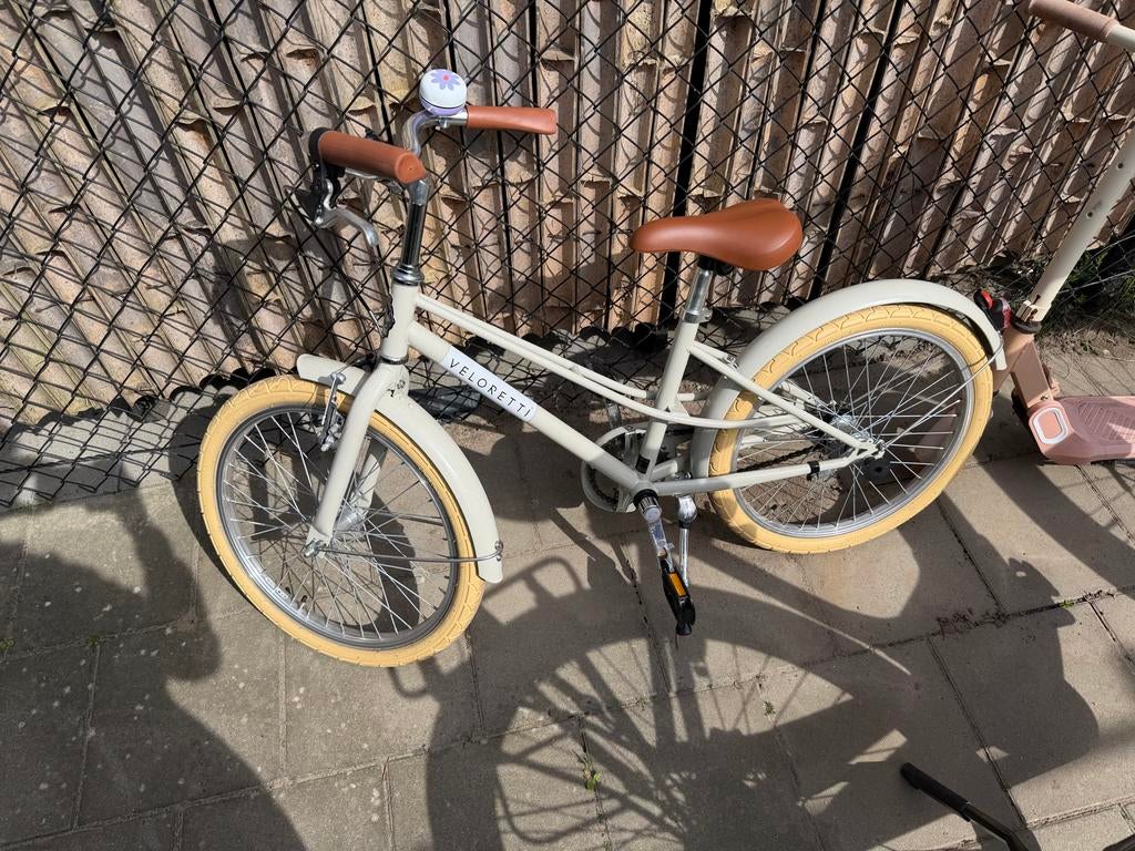 Veloretti Kinderfiets - 20 inch Zo goed als nieuw, Ophalen, Zo goed als nieuw, Velgrem, 16 tot 20 inch