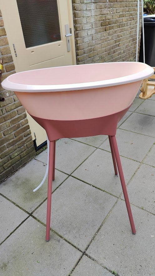 Luma Blossem Babybadje Roze, Gebruikt, Badje, Standaard, Ophalen