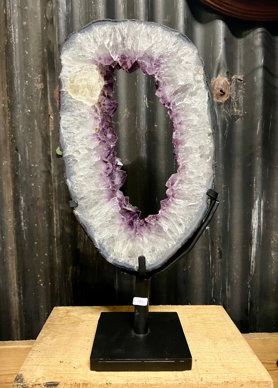 Amethist portal portaal, Ophalen, Mineraal