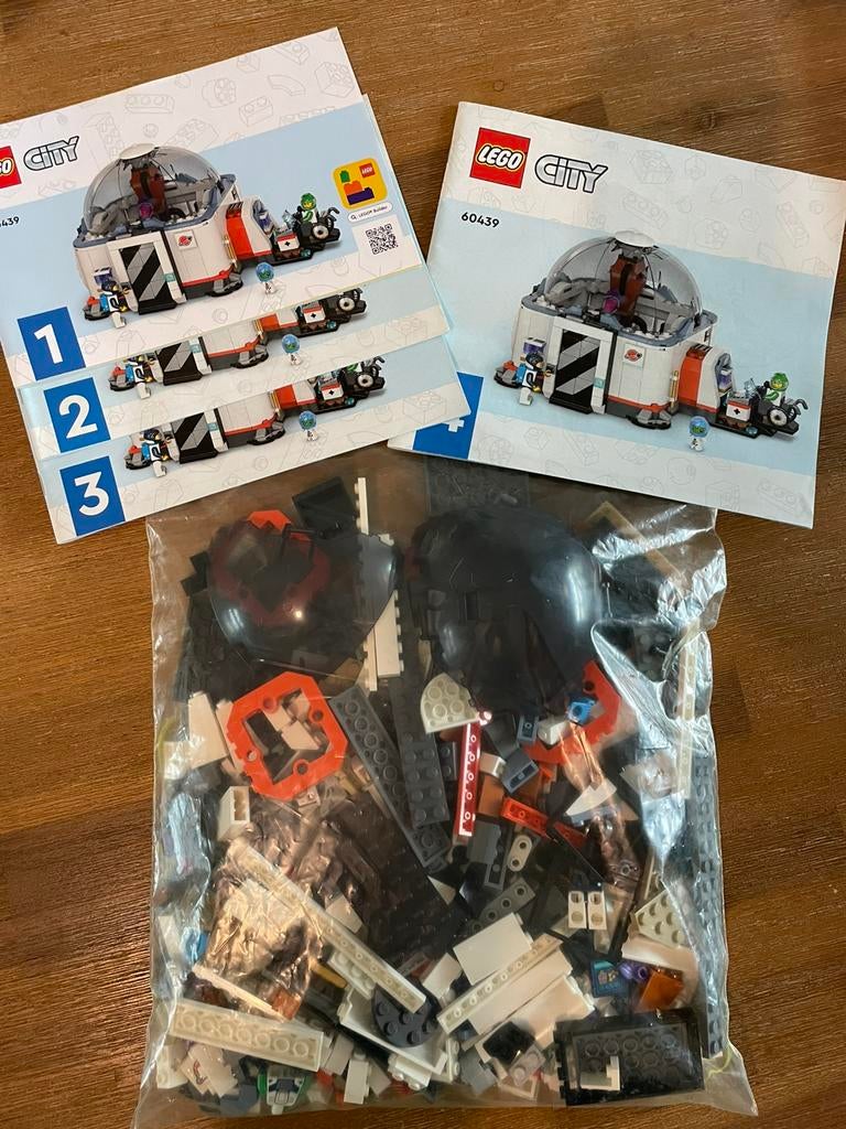 LEGO City Space Ruimtelaboratorium 60439, City, Lego, Overige typen, Compleet