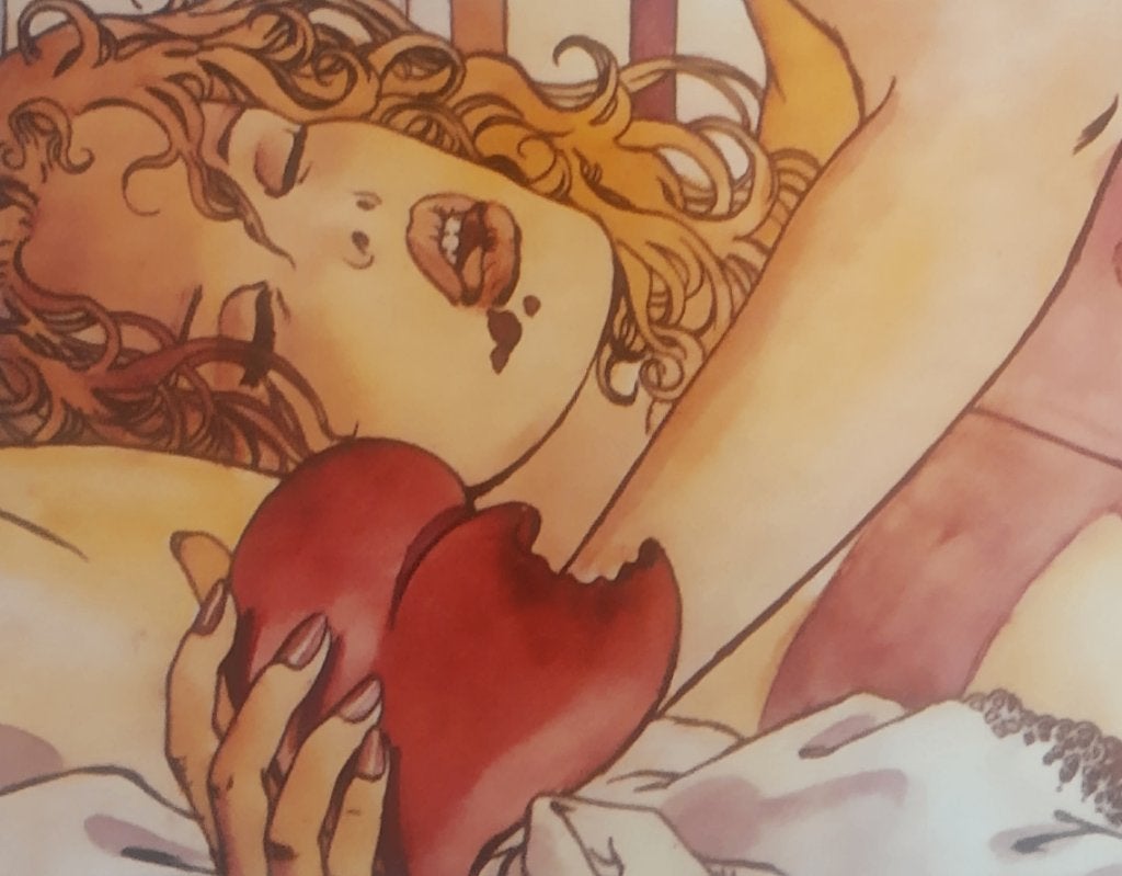 MANARA - Hartsgeheimen 16+ / .Follies Plus HC, Boeken, Stripboeken, Eén stripboek, Ophalen of Verzenden, Zo goed als nieuw