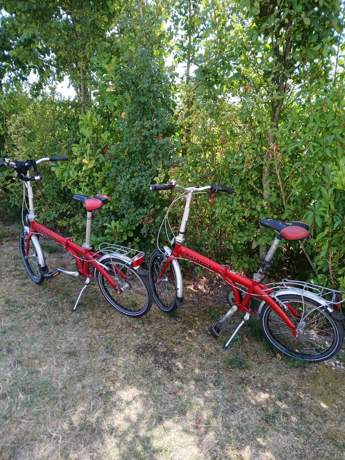 2 Batavus vouwfietsen, Fietsen en Brommers, Fietsen | Vouwfietsen, Ophalen, Velgrem, Batavus, Zo goed als nieuw
