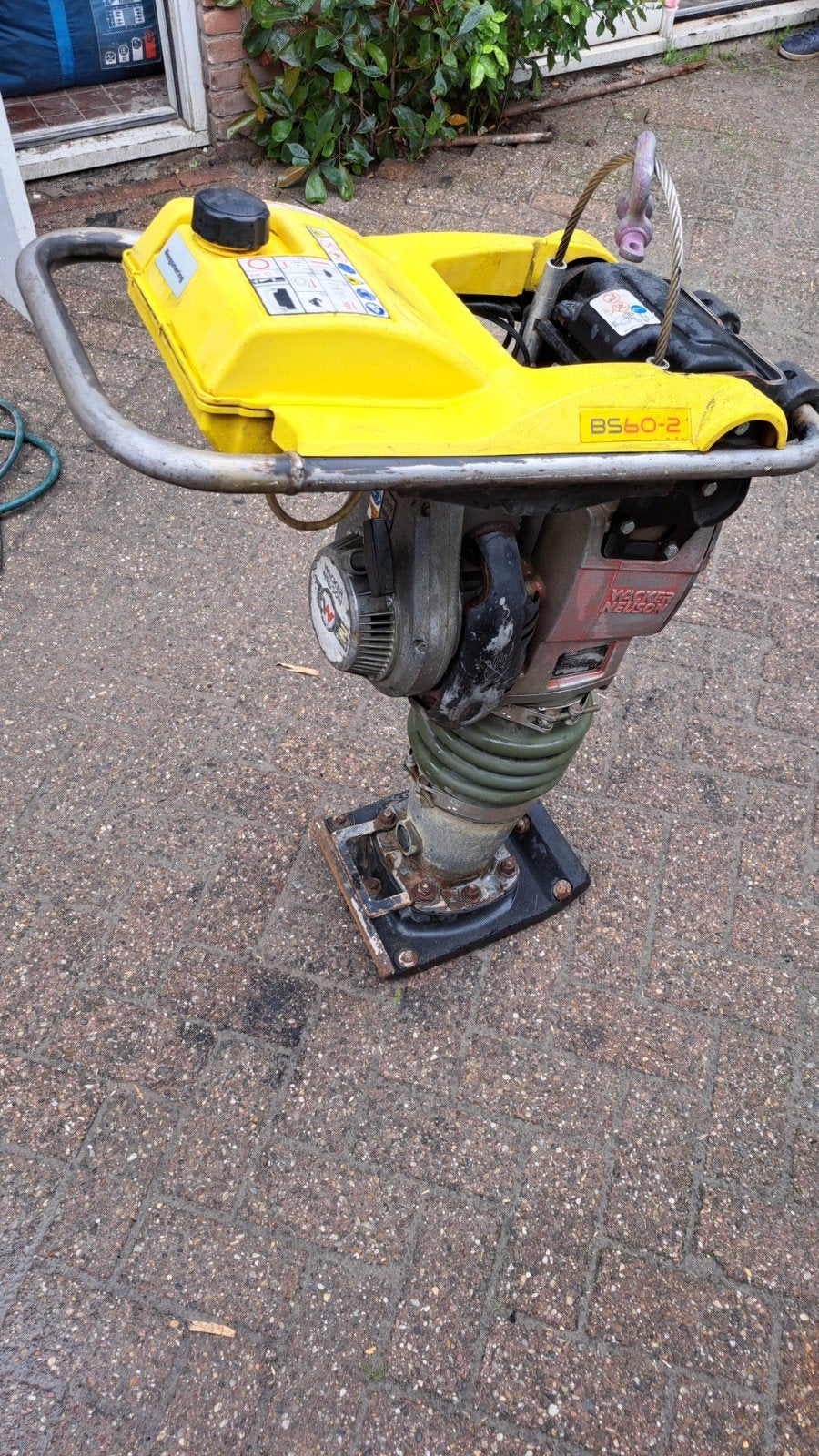 Wacker Neuson BS60-2 Trilstamper -sleuvenstamper, Ophalen of Verzenden