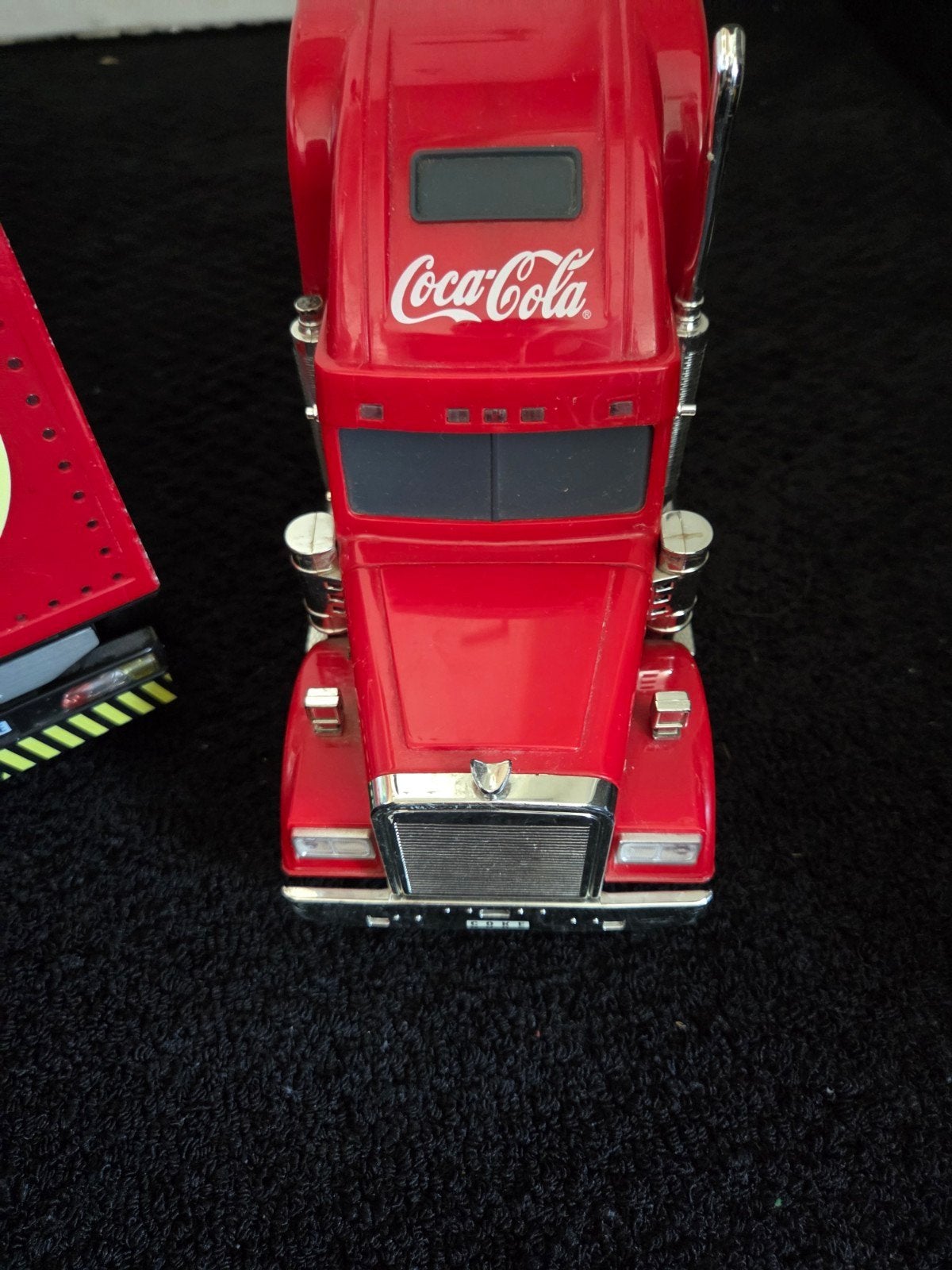 Coca-Cola Kersttruck met Kerstman - Modelvrachtwagen, Verzenden, Gebruikt