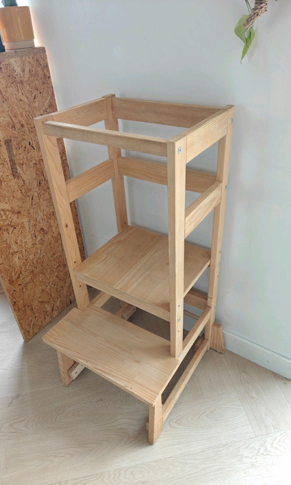 Houten leertoren/keukenhulp voor kinderen, Ophalen, Gebruikt, Overige typen