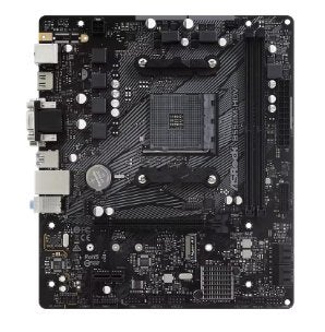 ASrock B550M HDV Moederbord met Socket AM4, Computers en Software, Ophalen of Verzenden, Gebruikt, DDR4