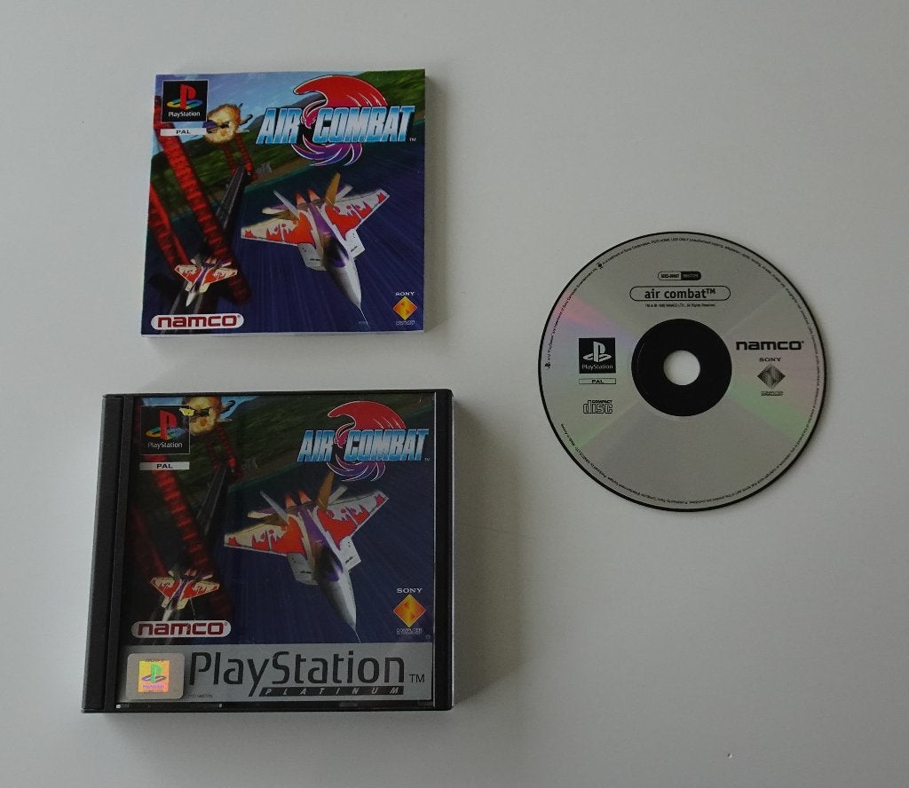 Air Combat compleet voor Sony PlayStation, Ophalen, 1 speler, Racen en Vliegen, Zo goed als nieuw