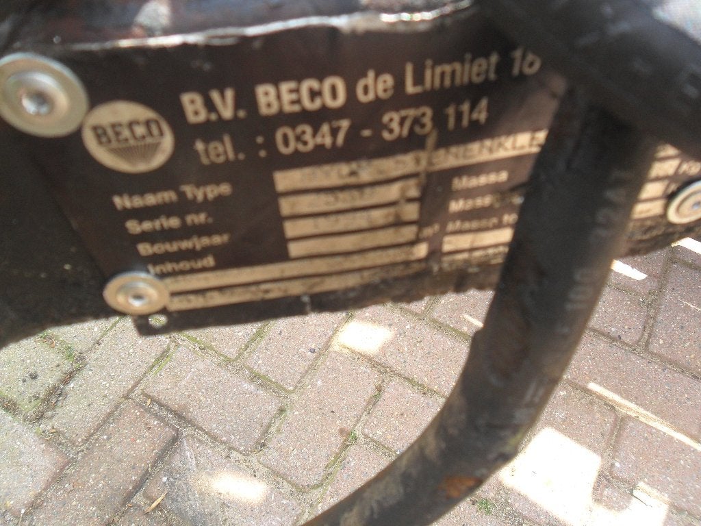 Hydr Stenenklem BECO, Ophalen, Gebruikt