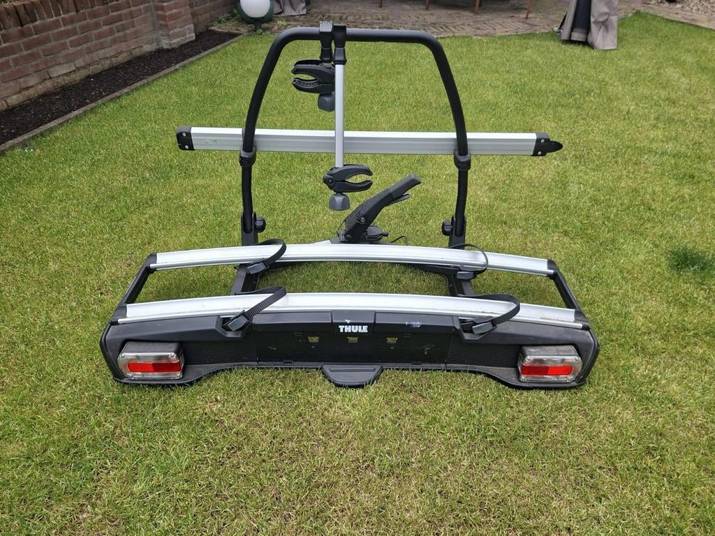 Fietsendrager Thule, Auto diversen, Fietsendragers, Ophalen, Nieuw, 2 fietsen, Trekhaakdrager