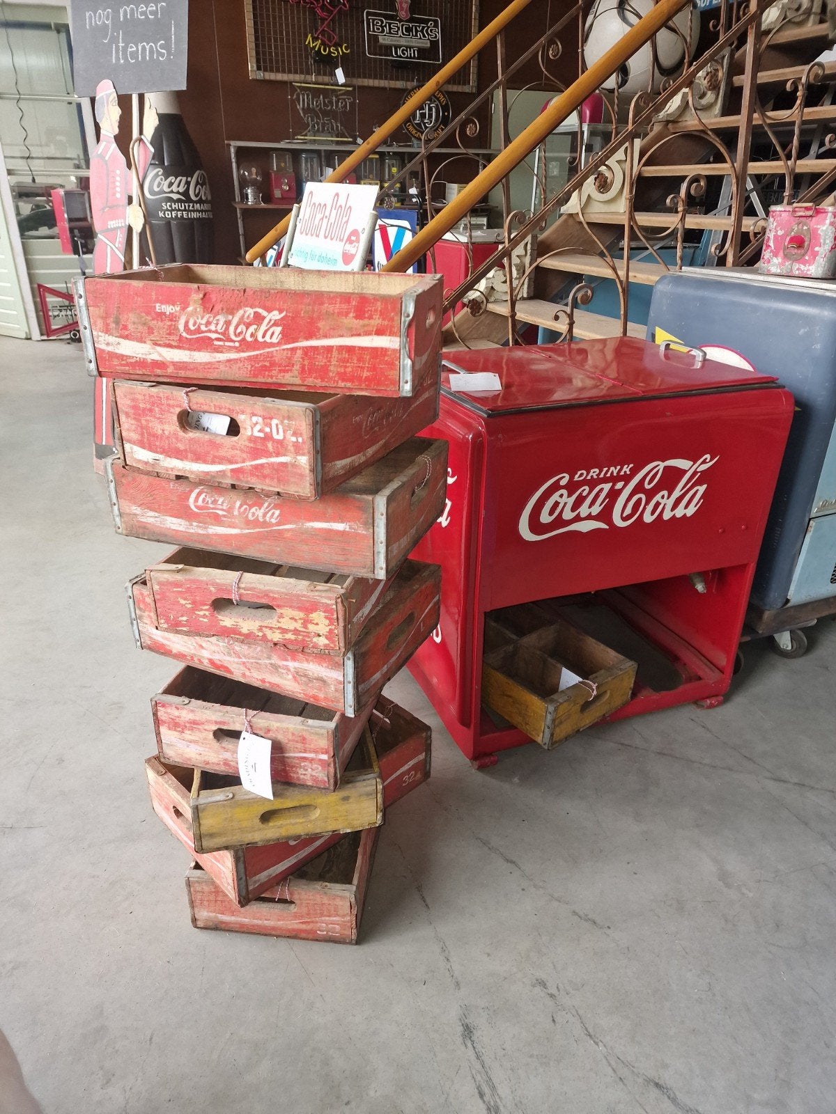 Coca-Cola pepsi  7up kratjes