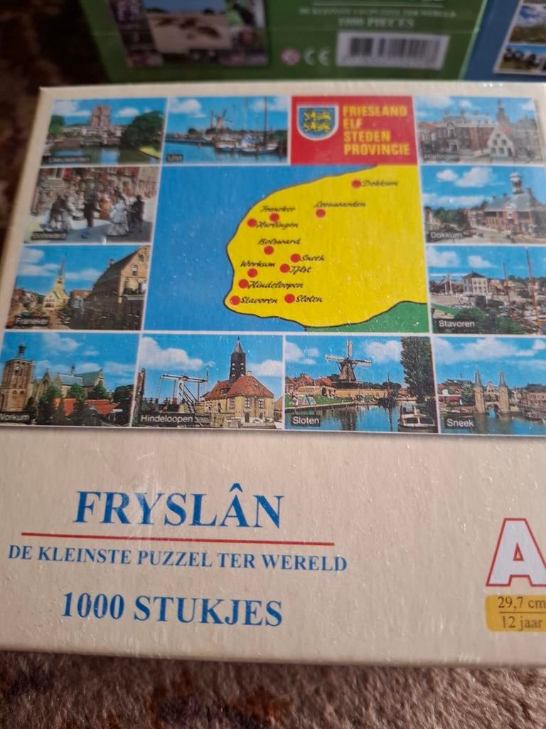 Puzzeltjes a 1000 stukjes, Ophalen, 500 t/m 1500 stukjes, Zo goed als nieuw