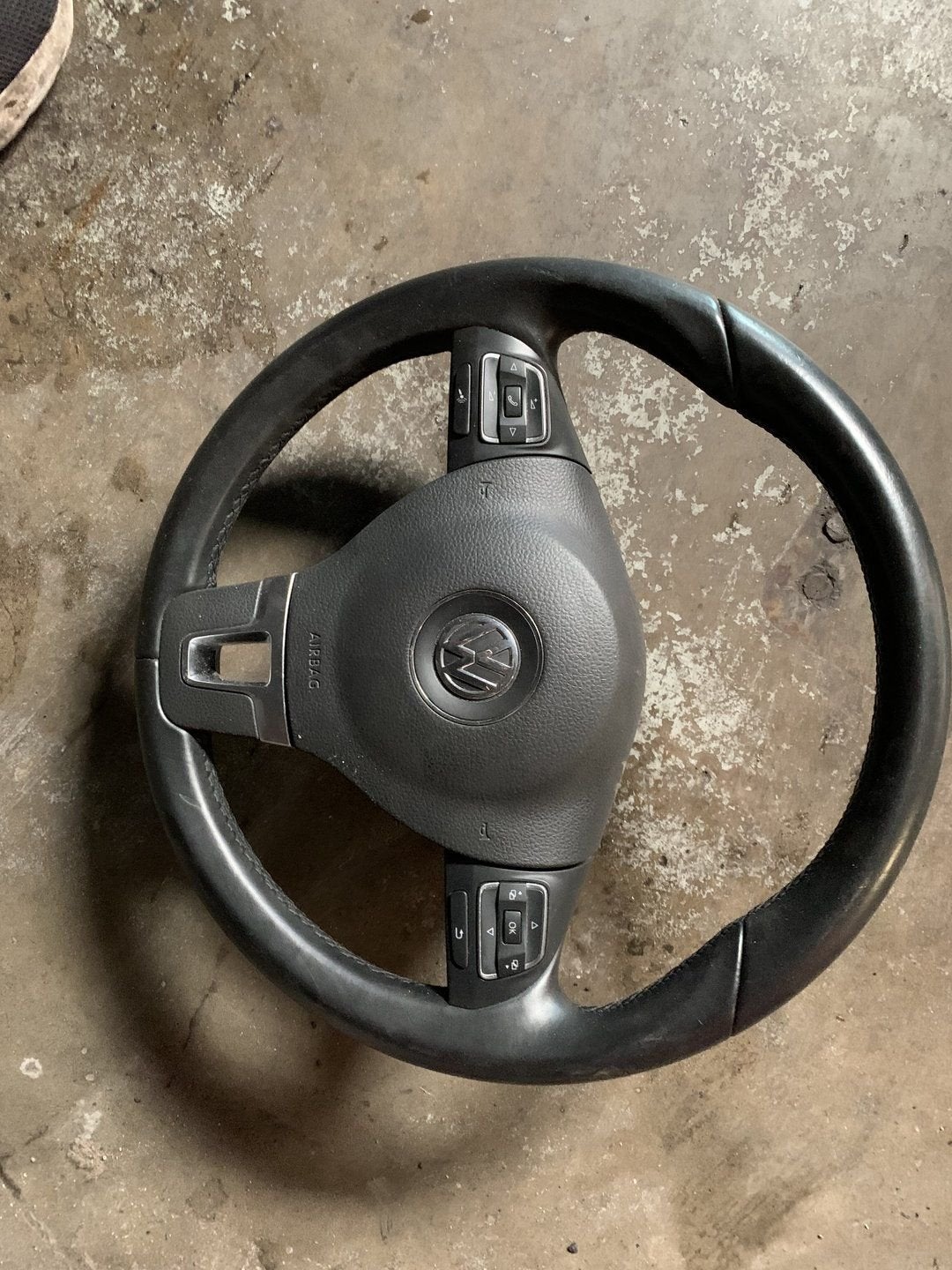 Volkswagen T5.1 Gp multifunctioneel stuurwiel, Gebruikt, -, Volkswagen, -