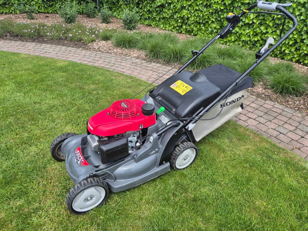 Honda HRX 476 Grasmaaier benzine met aandrijving, Ophalen, Cirkelmaaier, Honda, Versnellingen