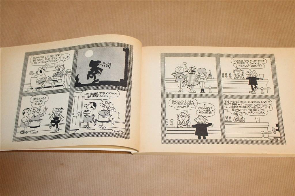Andy Capp Bumper Issue — Britse Cartoonklassieker 1980, Ophalen of Verzenden, Gelezen, Verhalen