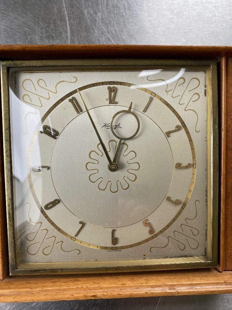 Kienzle Art Deco schouw/tafelklok, Antiek en Kunst, Antiek | Klokken, Ophalen of Verzenden