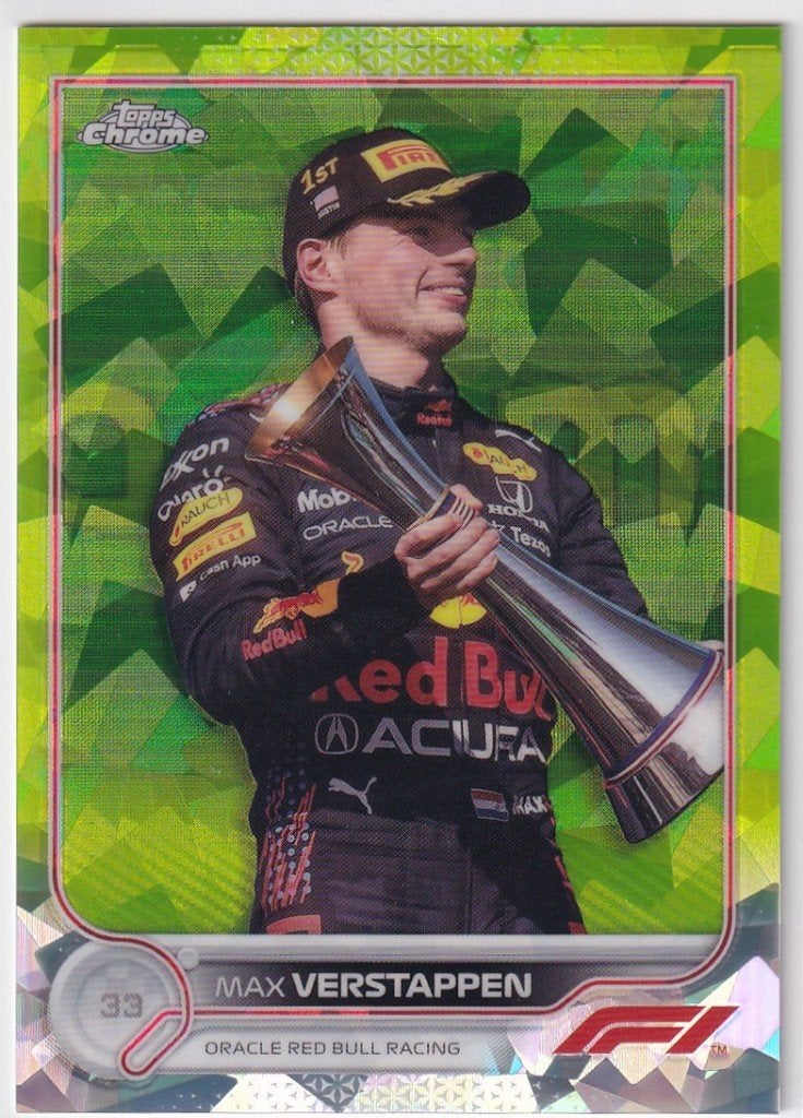 Max Verstappen Chartreuse Sapphire Image Variation #3 /199, Verzenden, Nieuw, Formule 1