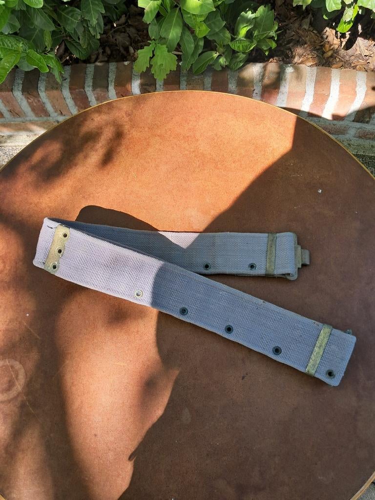 Vintage Militair Webbing Riem - riem, Ophalen of Verzenden, Overige soorten, Overige gebieden, Kleding of Schoenen