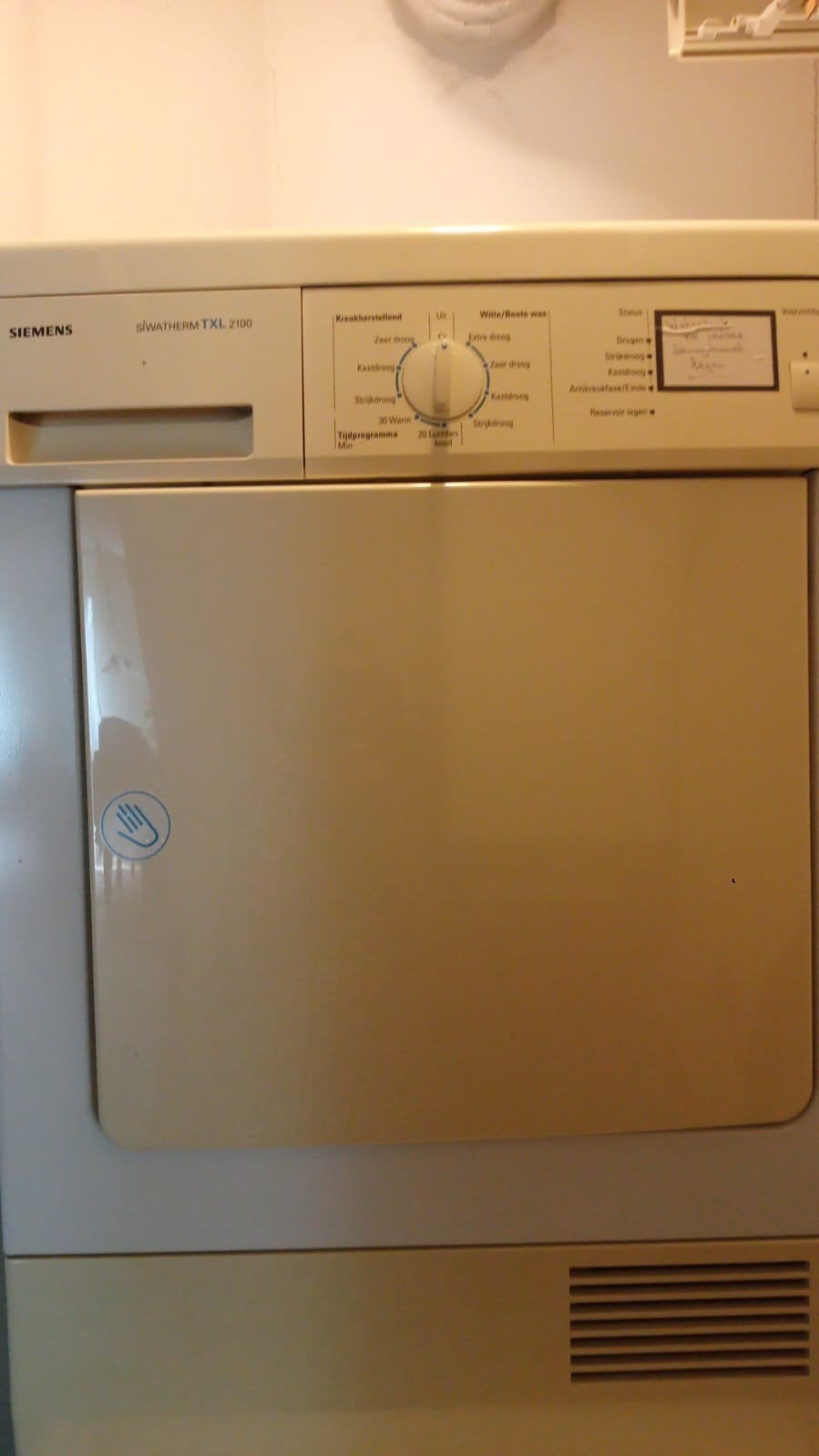 Siemens Siwatherm TXL 2100 Wasdroger, Ophalen, Gebruikt, 4 tot 6 kg, Voorlader